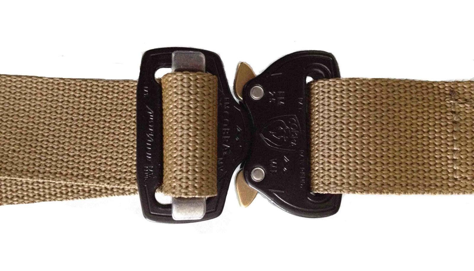 Camouflage Nylon Low Profile Everyday 1" Belt with COBRA FM Quick Release Buckle