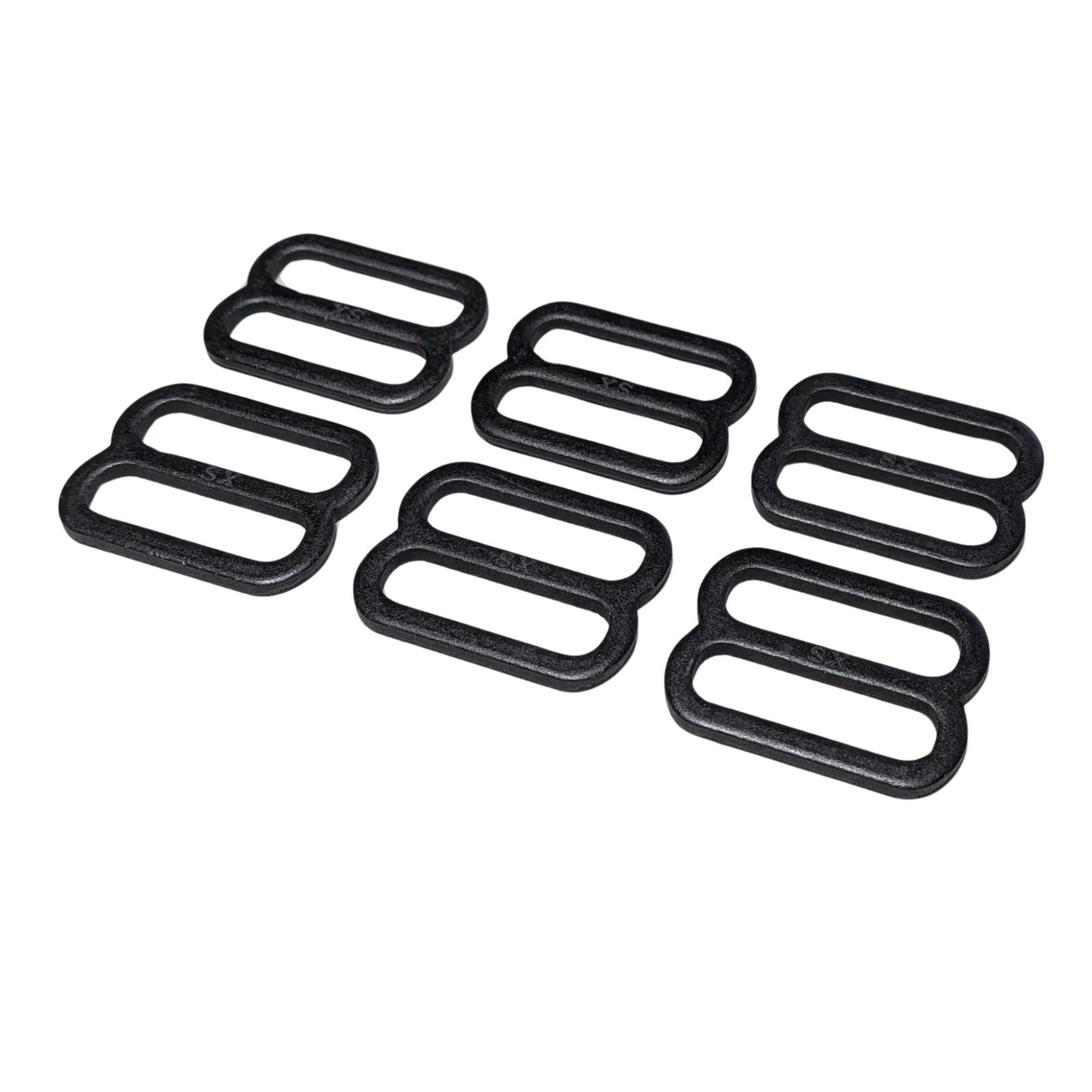 6 Mil-Spec Metal 1" Sling Strap Buckle Webbing Triglide Slide Adjuster Fastener