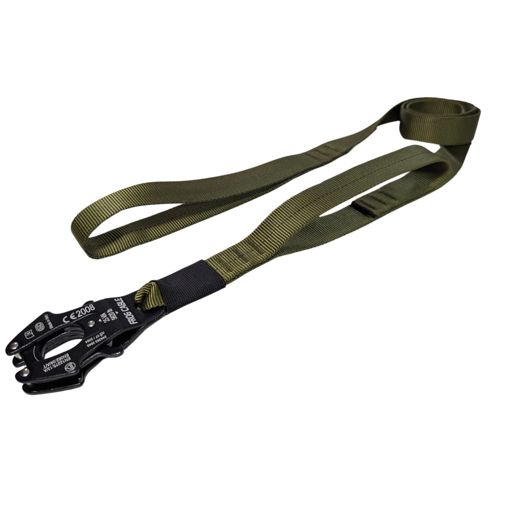 Heavy Duty Two Dual Double Traffic Handle Dog Pet Nylon Leash Kong FROG Clip