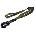 Heavy Duty Two Dual Double Traffic Handle Dog Pet Nylon Leash Kong FROG Clip