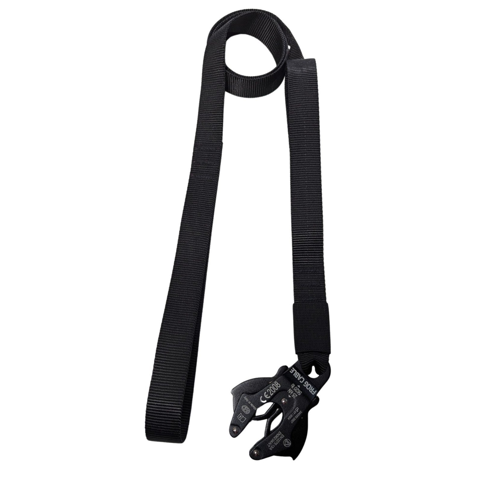 Heavy Duty Two Dual Double Traffic Handle Dog Pet Nylon Leash Kong FROG Clip