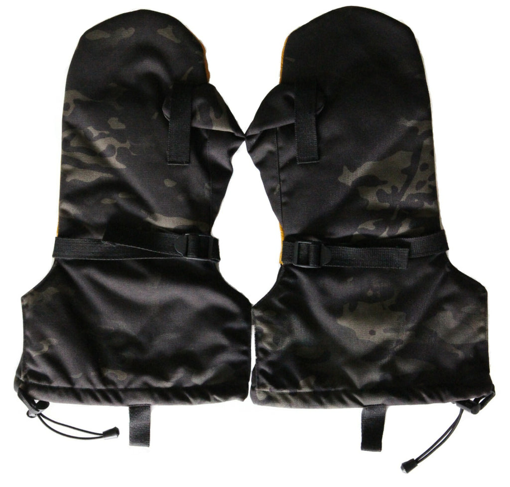 Military Tactical Insulated Hunting Extreme Cold Arctic Leather Mittens & Liners