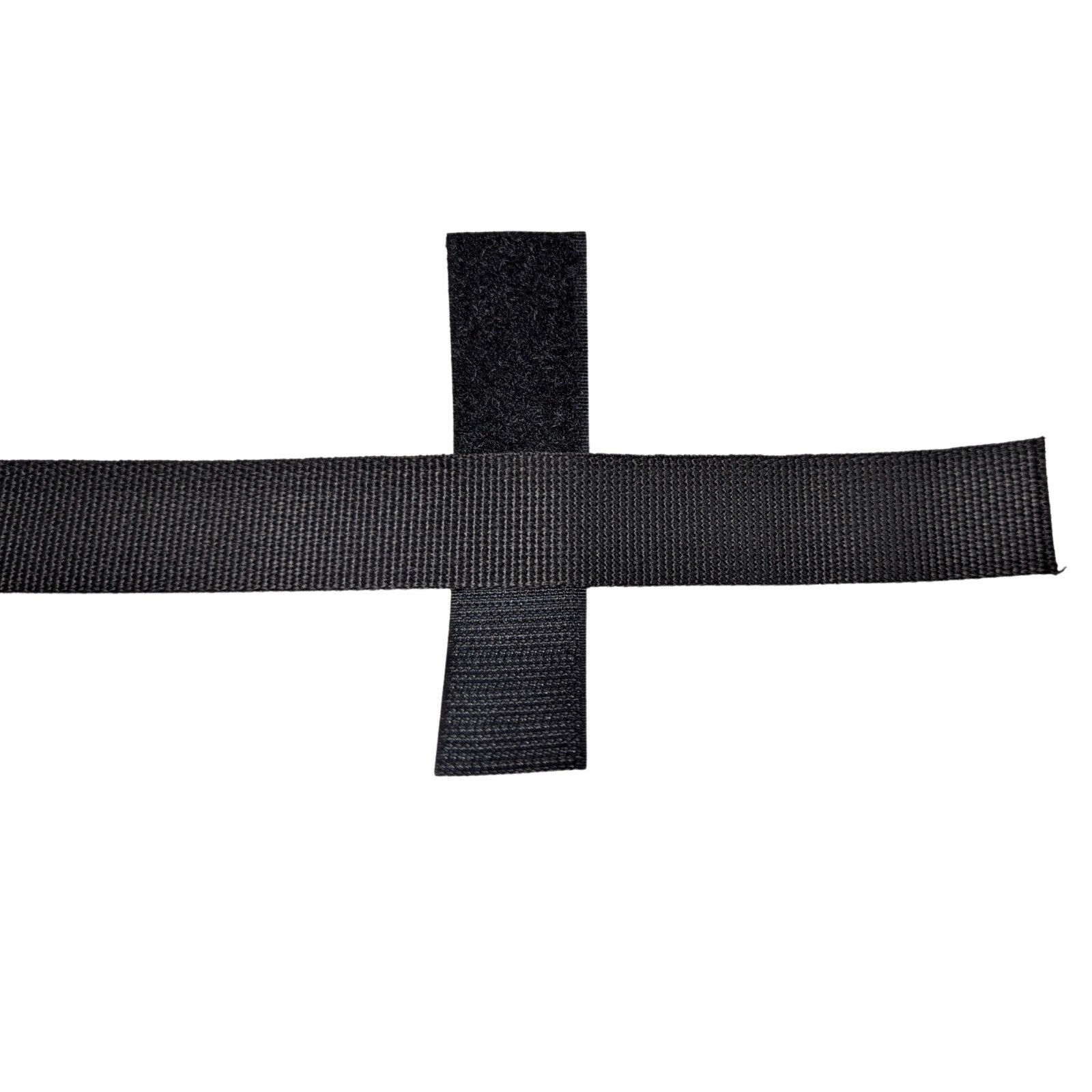10 Black 1" MOLLE Official VELCRO® Backpack Assault Pack Webbing Keeper Straps