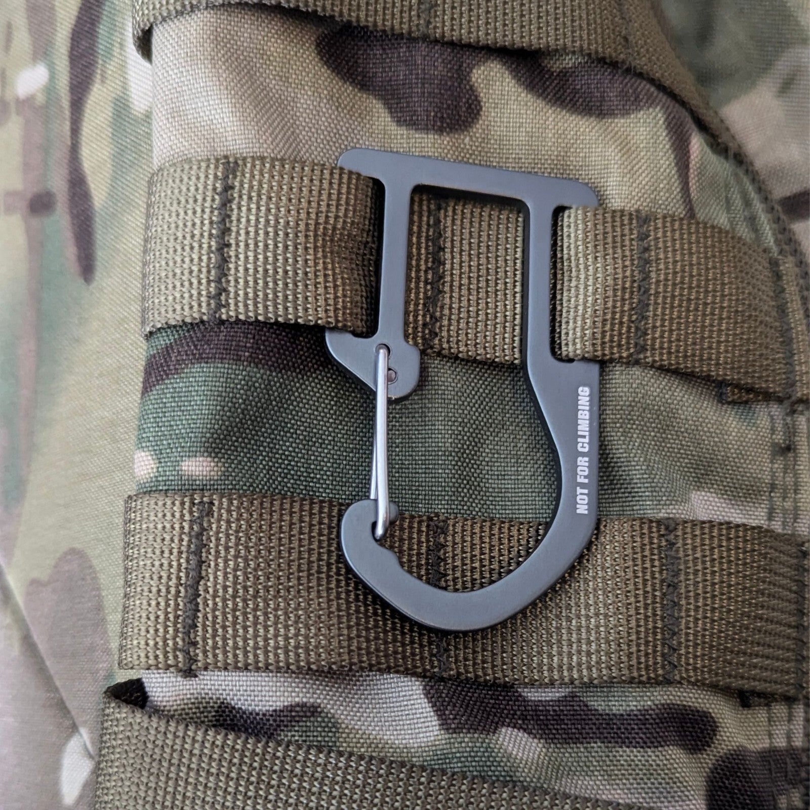 4 Military Molle Tactical Attachment Backpack Vest Gear Snap Clip Hook Keepers