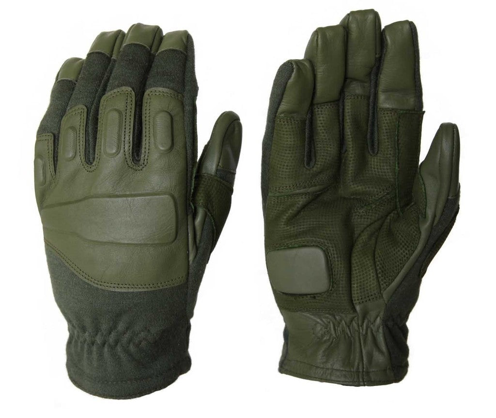 Military Tactical Nomex Heat Fire Resistant Leather Work Motorcycle Sport Gloves
