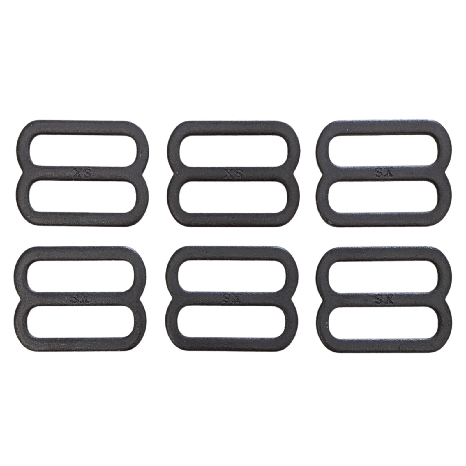 6 Mil-Spec Metal 1" Sling Strap Buckle Webbing Triglide Slide Adjuster Fastener