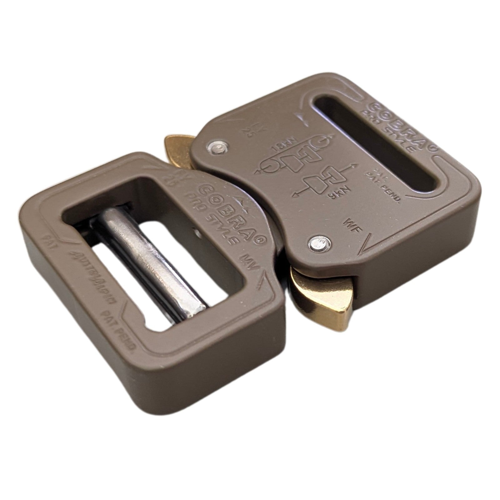 Heavy Duty Tactical COBRA ProStyle 1" Quick Release Adjustable Snap Buckle