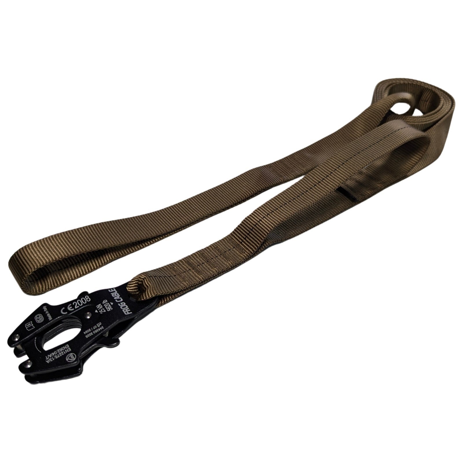 Heavy Duty Two Dual Double Traffic Handle Dog Pet Nylon Leash Kong FROG Clip
