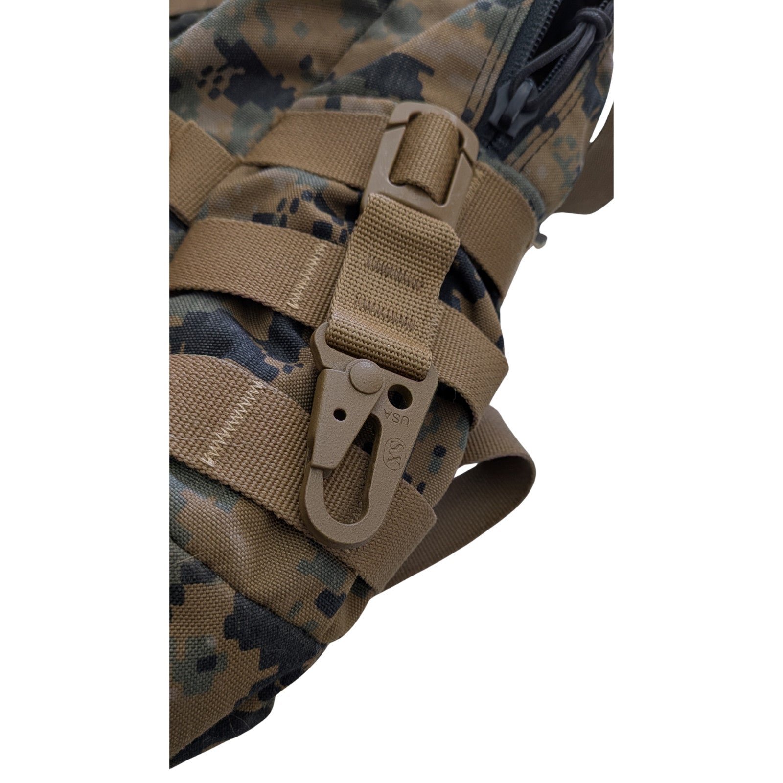 2 Military Tactical Molle Backpack Vest Gear Attachment HK Snap Hook Key Clip