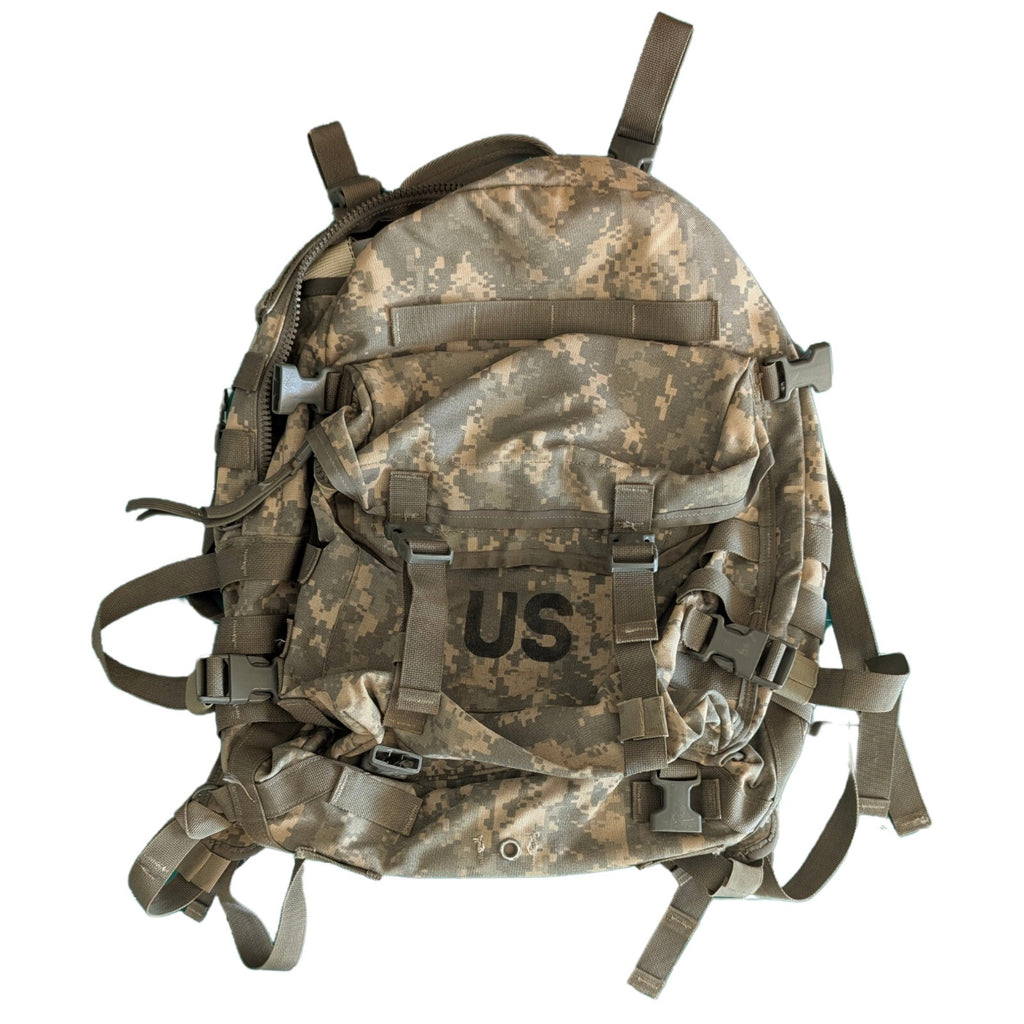 US Military Army ACU MOLLE Tactical Assault Patrol 3 Day Backpack Pack FAIR