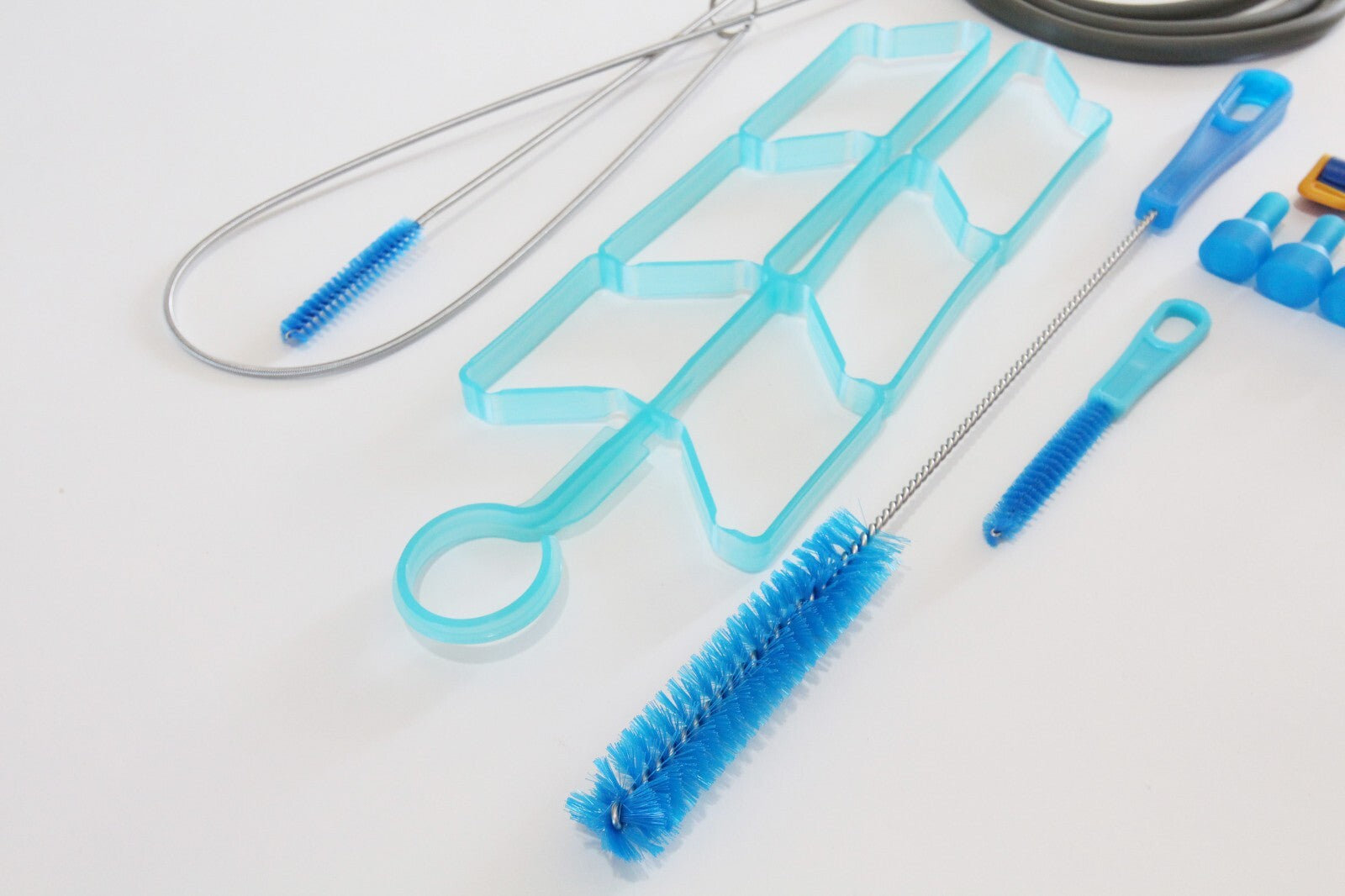 Hydration Water Reservoir Bladder Cleaning Kit Set Extra Tube Brush Bite Valve