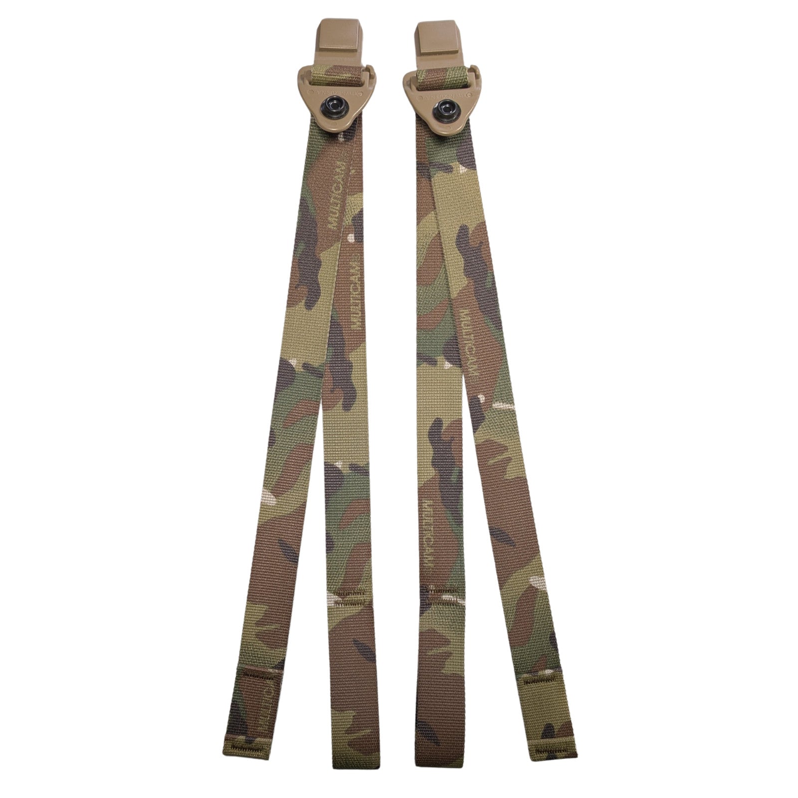 2 Military MultiCam MOLLE Assault Field Pack Backpack Lower Shoulder Straps