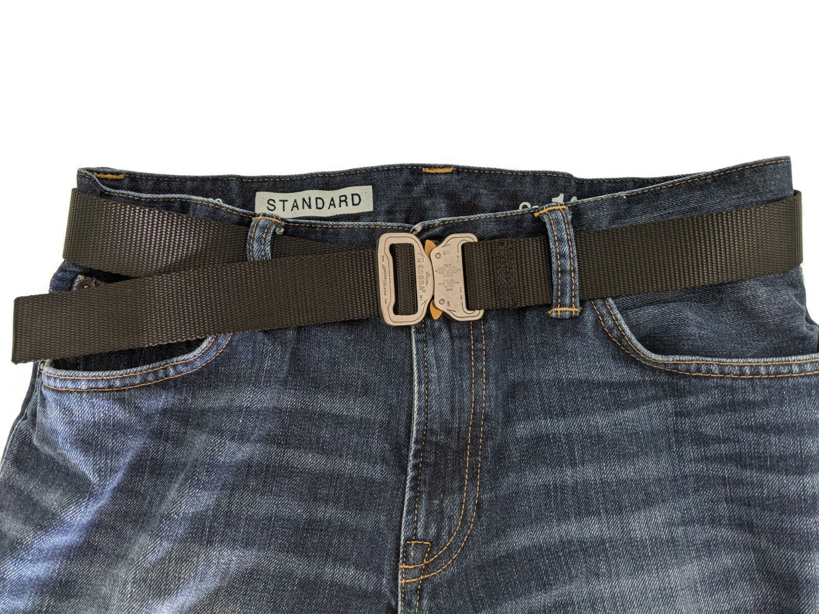 Heavy Duty Tactical Military BDU Waist Belt 1.5" w/ COBRA Buckle Made In USA