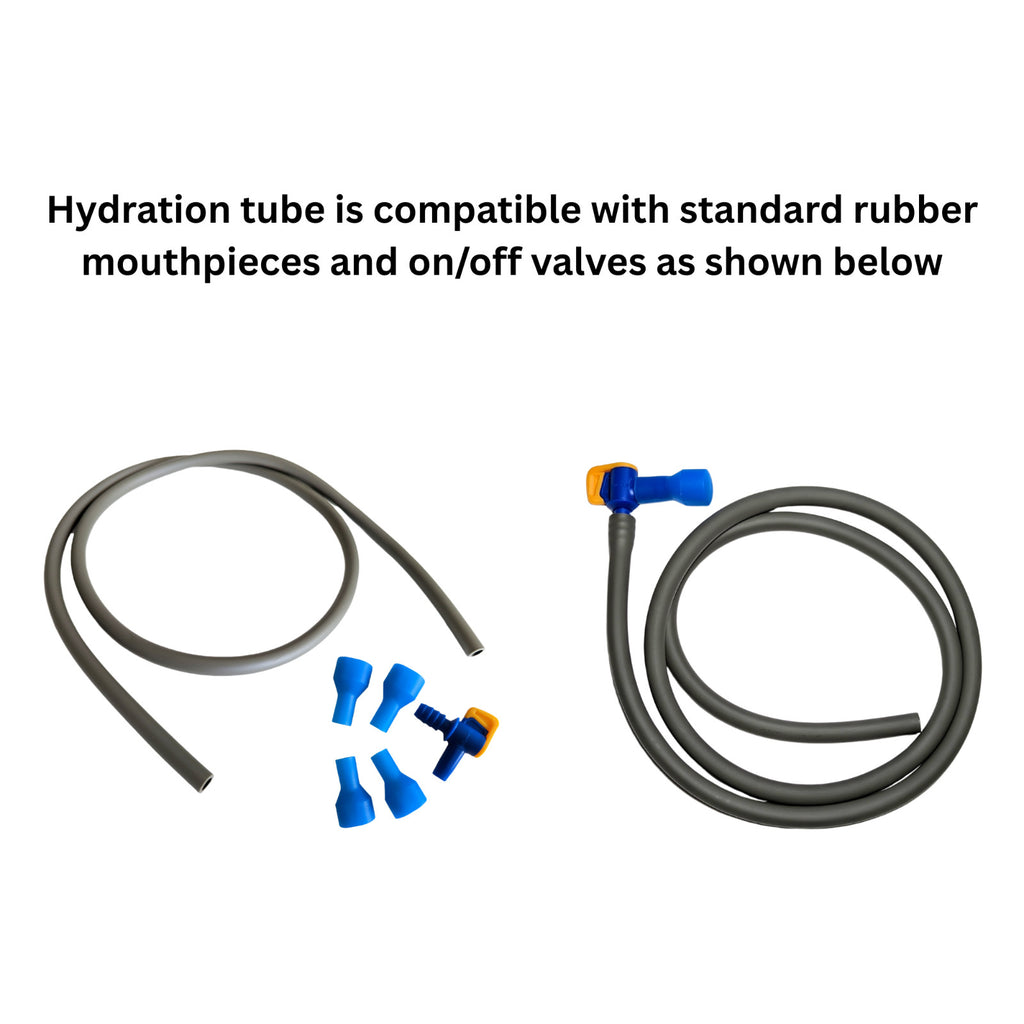 Replacement Hydration Water Bladder Reservoir Drinking Tube & 4 Bite Mouthpieces