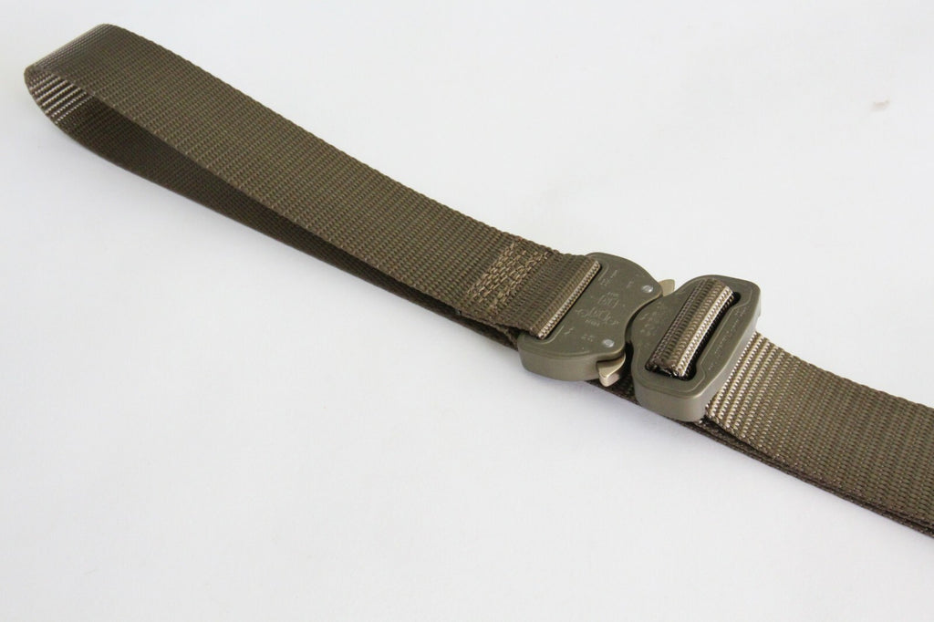 Heavy Duty Tactical Military BDU Waist Belt 1.5" w/ COBRA Buckle Made In USA