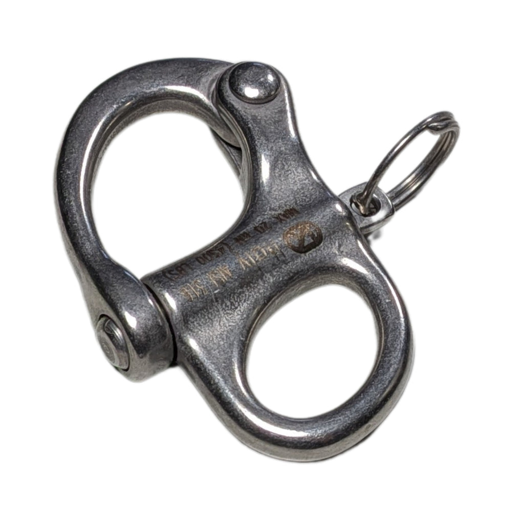 KONG Quick Release 520 Sailing Boat Rope Snap Shackle Rigging Fixed Eye Clip #2
