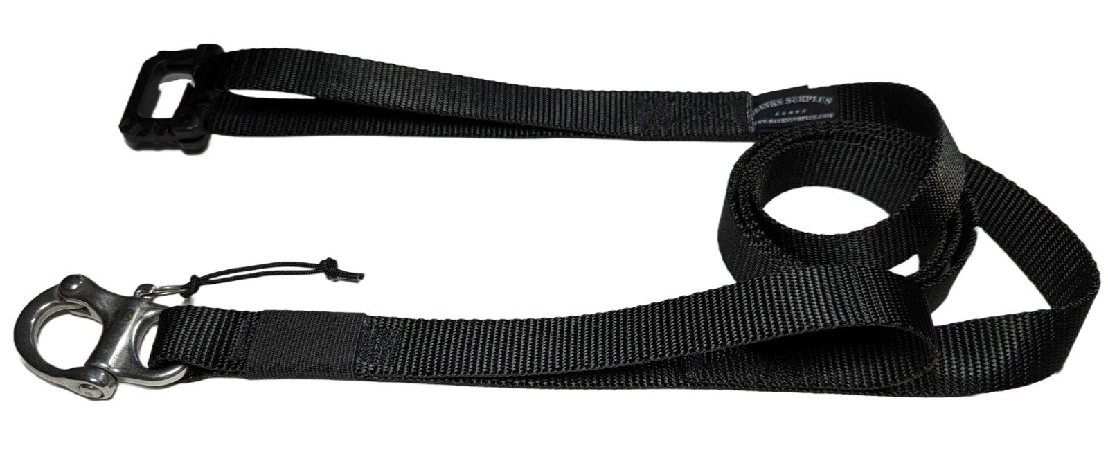 Premium Double Traffic Handle Dog Pet Nylon Leash Kong Snap Shackle Clip US Made