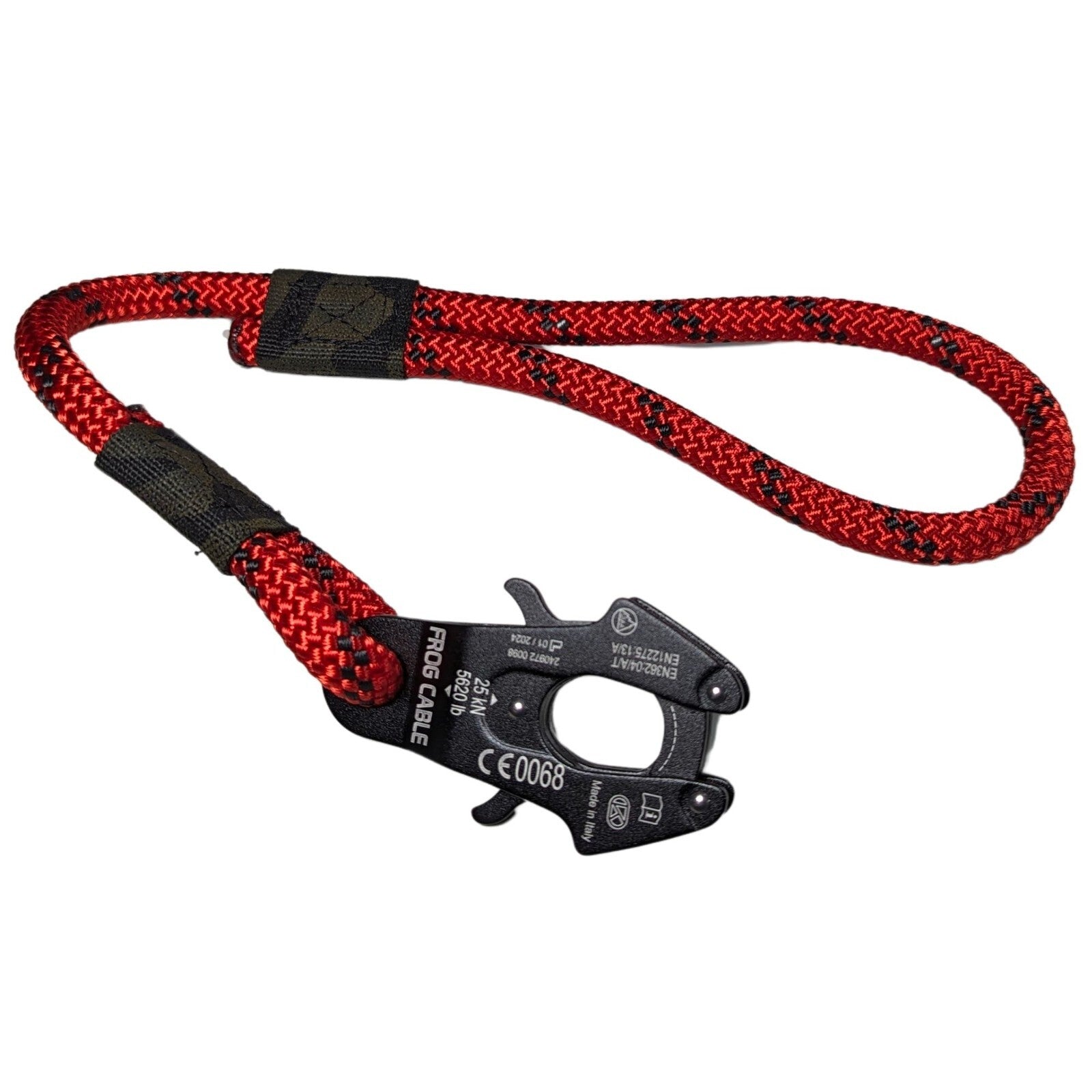Heavy Duty Dog Training Short Traffic Rope Handle Leash with Kong FROG Clip