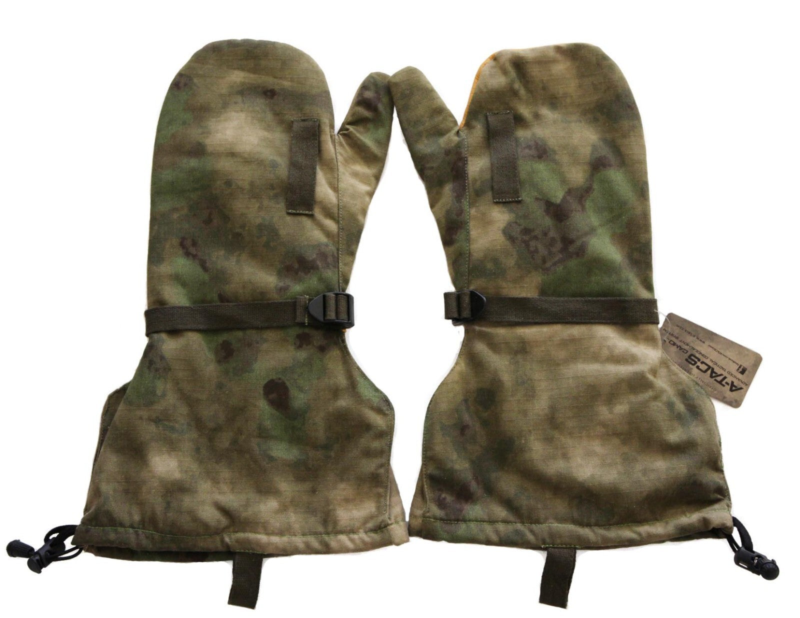 Military Tactical Insulated Hunting Extreme Cold Arctic Leather Mittens & Liners