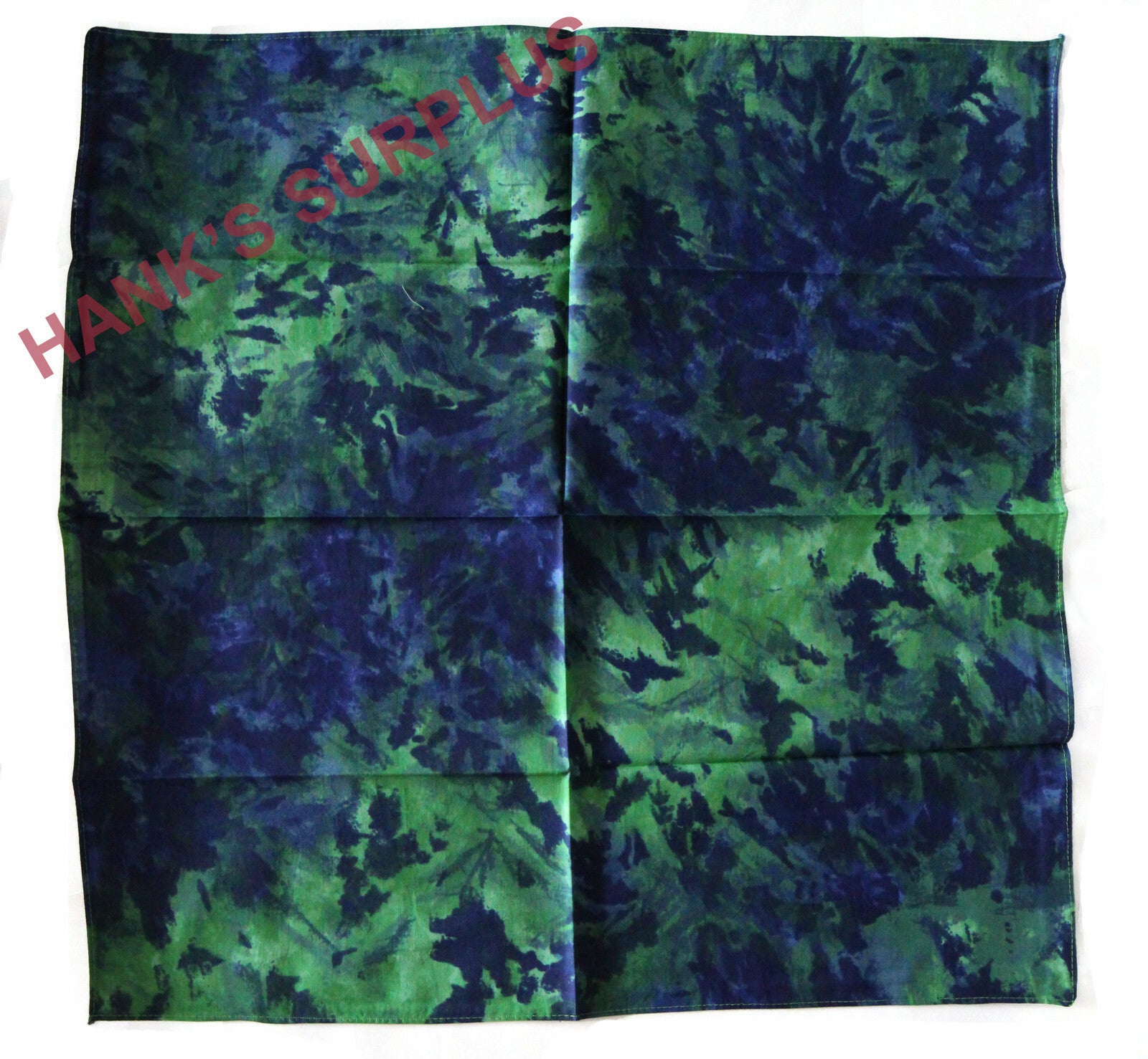 Multicolor Tie Dye Bandana Face Mask 100% Cotton Neck Gator 21" x 21"