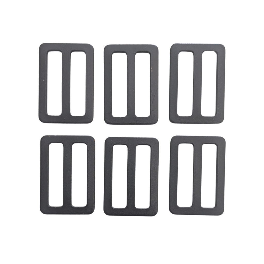 6 Mil-Spec Metal 1.25" 33mm Sling Strap Buckle Webbing Triglide Slide Adjuster