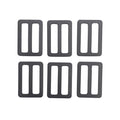 6 Mil-Spec Metal 1.25" 33mm Sling Strap Buckle Webbing Triglide Slide Adjuster