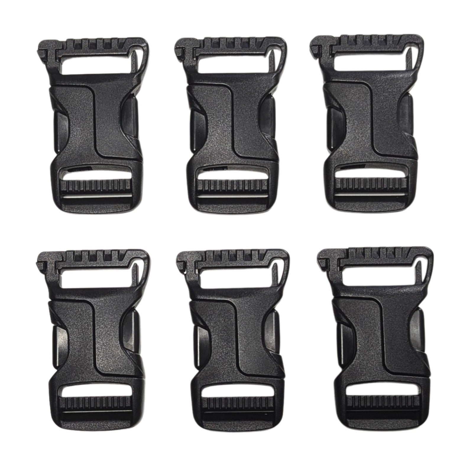 6 MOLLE Military Assault Pack Backpack 1" Webbing Quick Attach Snap Buckle Clips