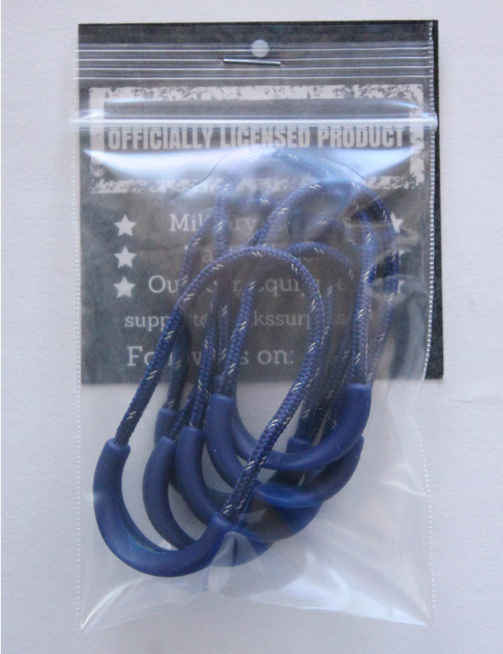 6 Heavy Duty Luggage Backpack Pack Tent Jacket Replacement Zipper Tab Pull Cords