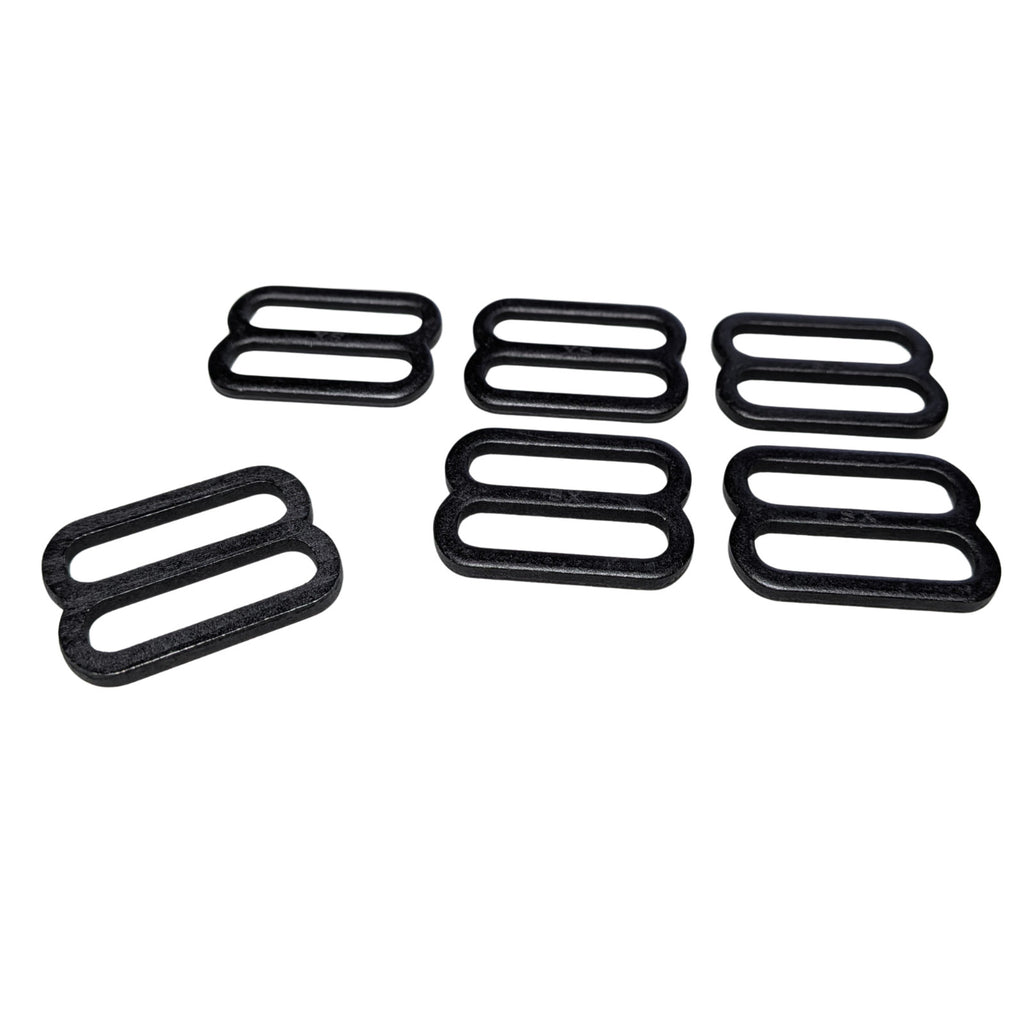 6 Mil-Spec Metal 1" Sling Strap Buckle Webbing Triglide Slide Adjuster Fastener