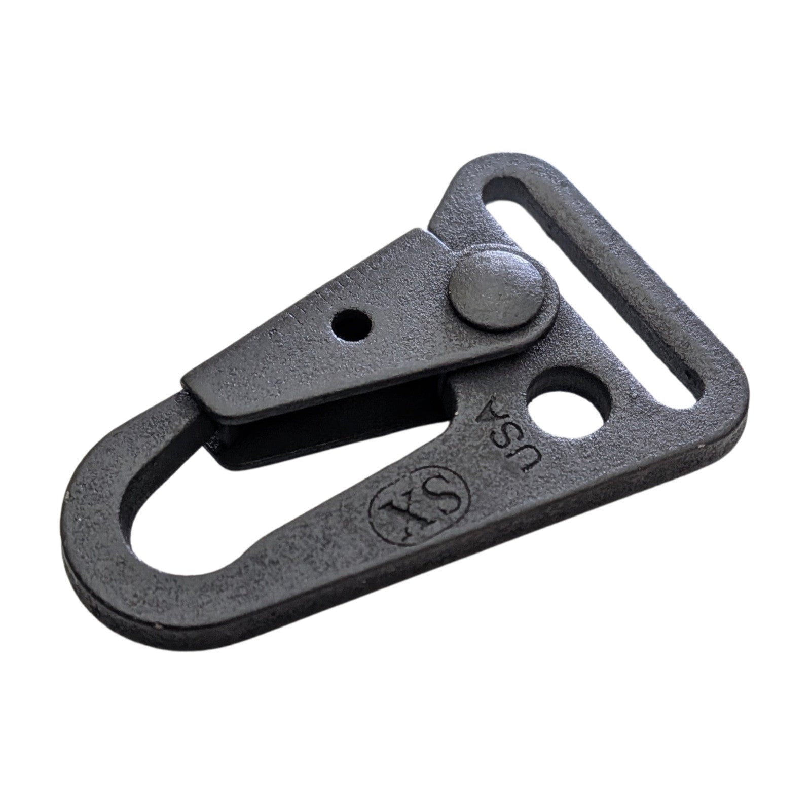 2-Pack US Military Tactical Gun Gear Equipment 1" Sling HK Snap Clip Black
