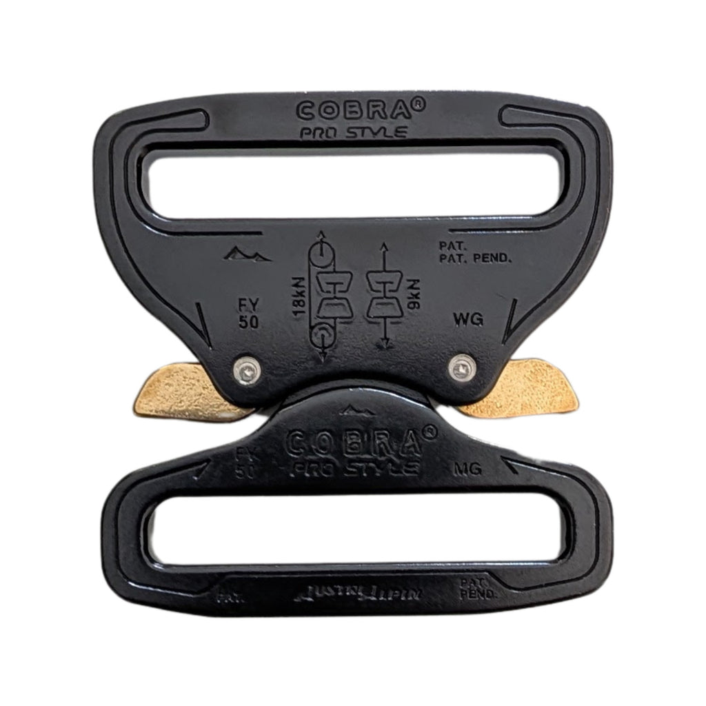 COBRA 2" 50mm Quick Release Tactical Dual Wide Fixed Duty Belt Buckle