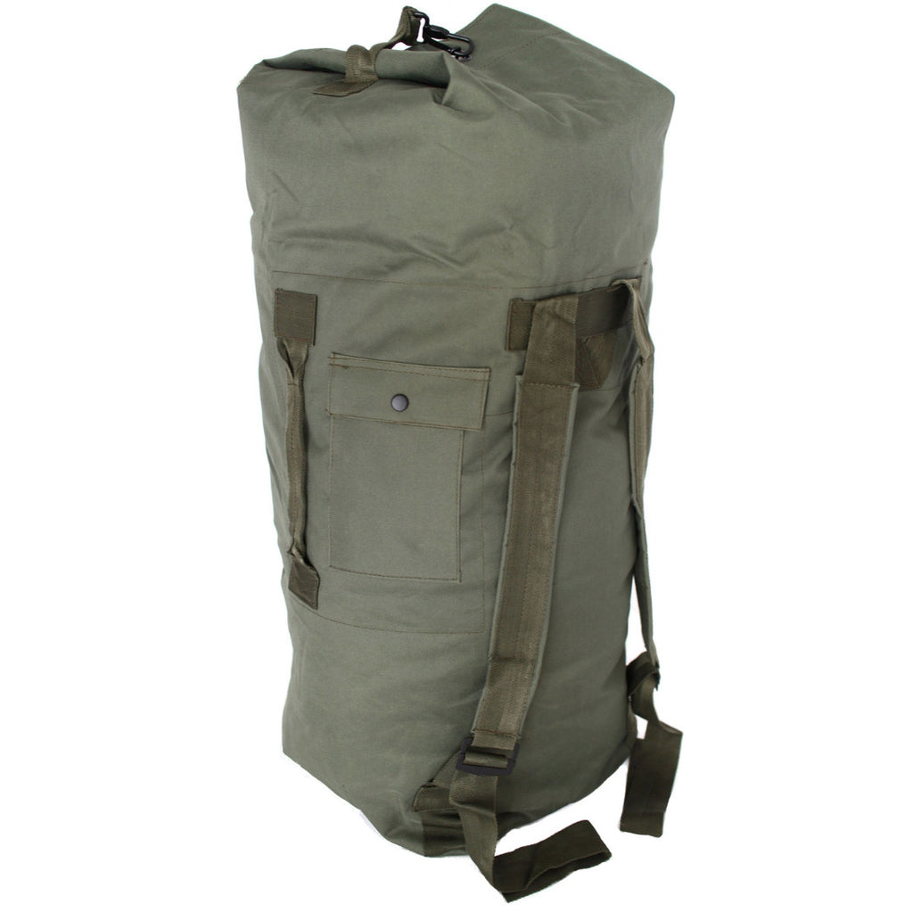 Heavy Duty Top Load Military Style Army Navy Duffel Sea Bag 95L Olive Drab