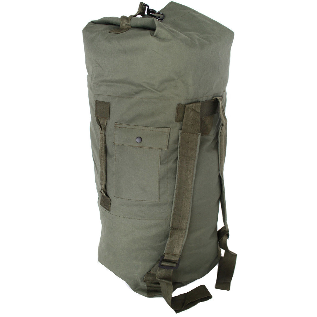 Heavy Duty Top Load Military Style Army Navy Duffel Sea Bag 95L Olive Drab