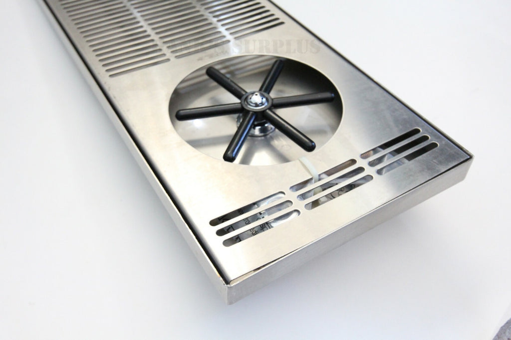 Stainless Steel Beer Bar Glass Cup Washer Cleaner Sprayer Rinser Drip Tray Drain