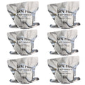 6 Israel Military 40mm NATO CBRN Chemical Gas Mask Respirator Air Filter Exp2045