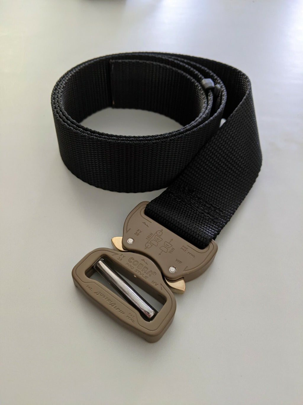 Heavy Duty Tactical Military BDU Waist Belt 1.5" w/ COBRA Buckle Made In USA