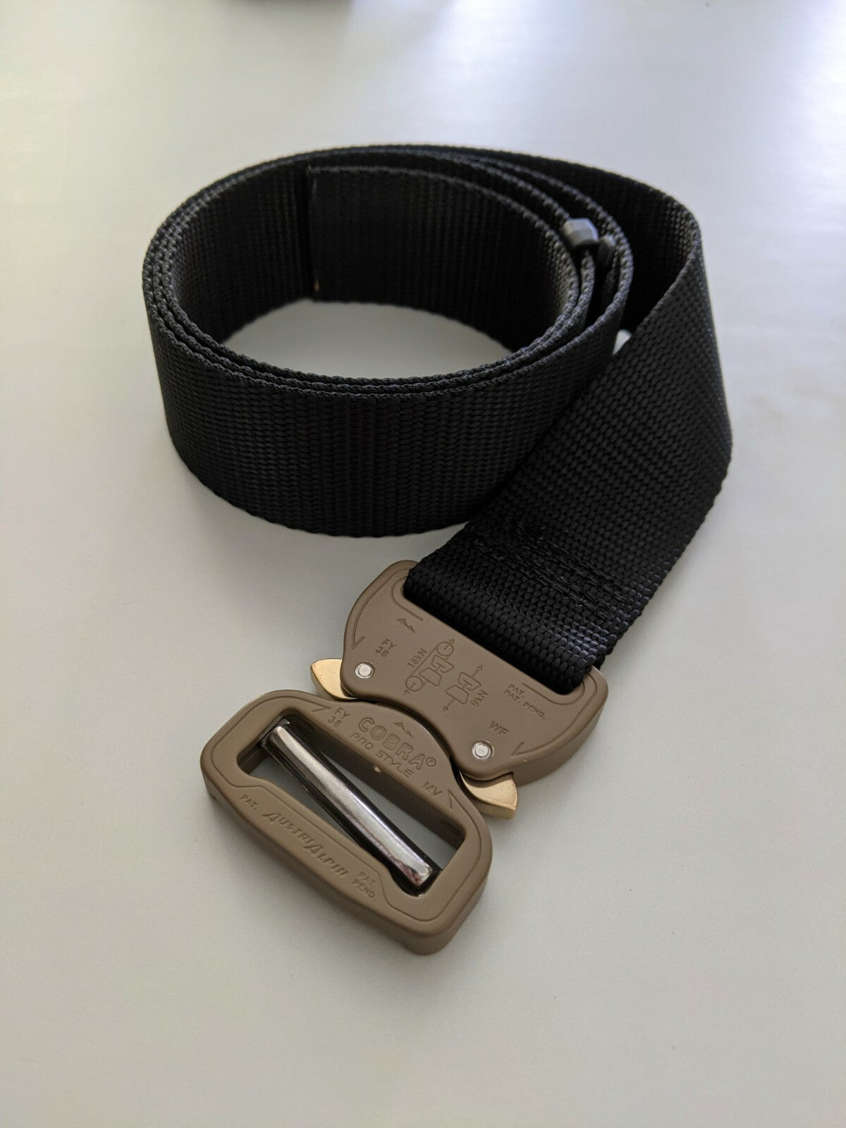 Heavy Duty Tactical Military BDU Waist Belt 1.5" w/ COBRA Buckle Made In USA