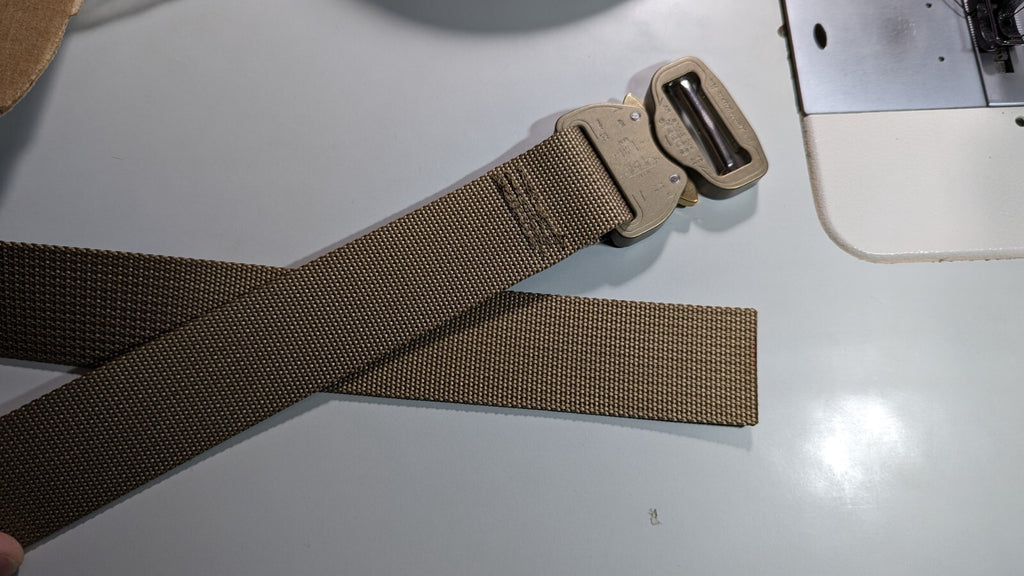 Single Layer Nylon Quick Release Cobra Buckle Utility EDC Riggers Belt 1.5"