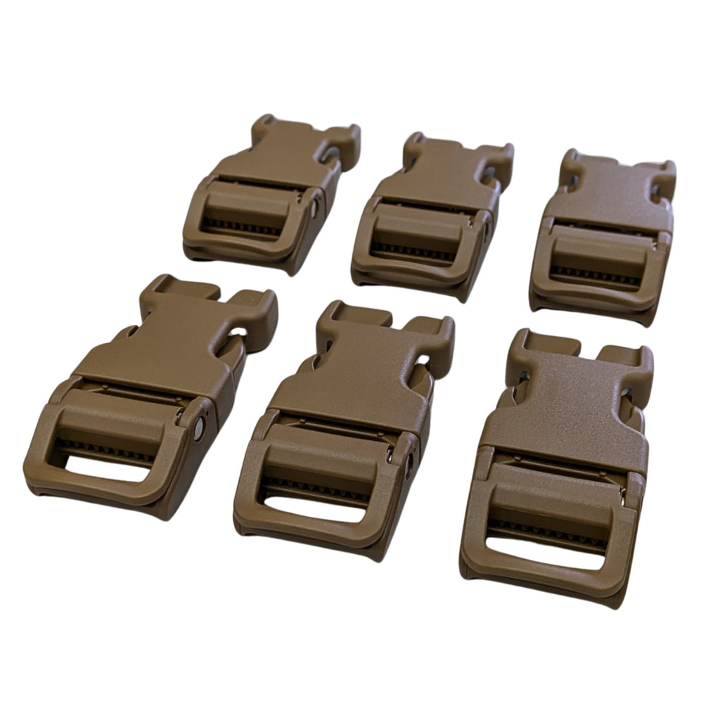 1" Mil-Spec Military Auto Cam Snap Quick Release Backpack Webbing Strap Buckle