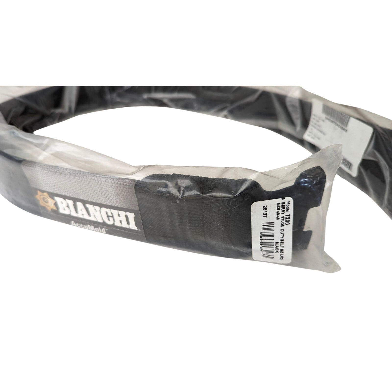 Bianchi Military AccuMold 7200 Police Law Enforcement Duty Belt Large 40" - 46"