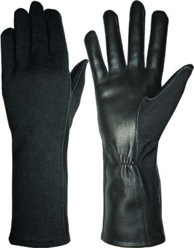 Nomex Military Fire Resistant Aviator Pilot Flyer Flight Sheepskin Leather Glove