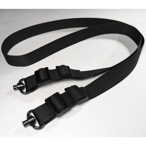 1.25" Two Point Adjustable Gun Rifle Sling with Push Button Swivels 36"-63"