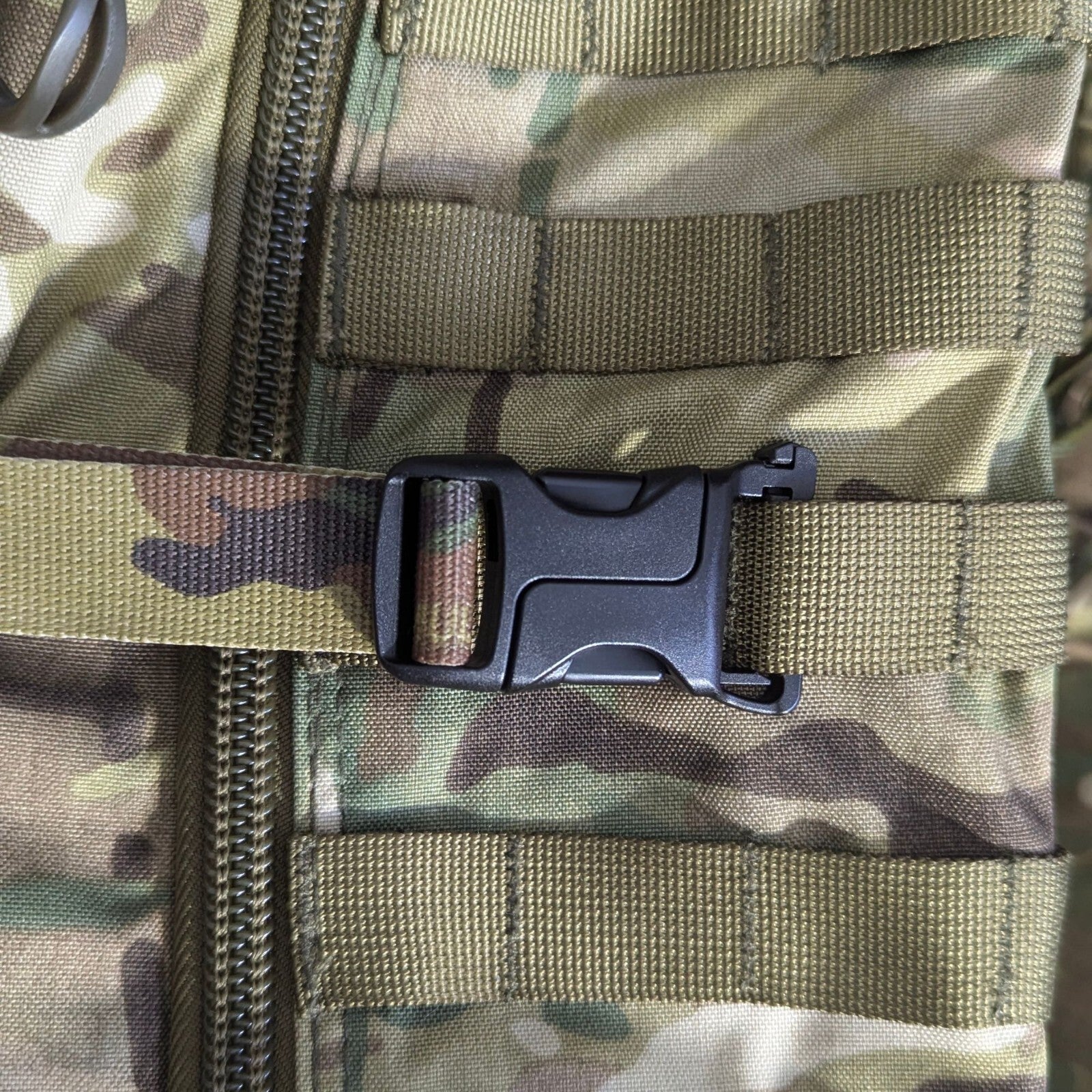 6 MOLLE Military Assault Pack Backpack 1" Webbing Quick Attach Snap Buckle Clips