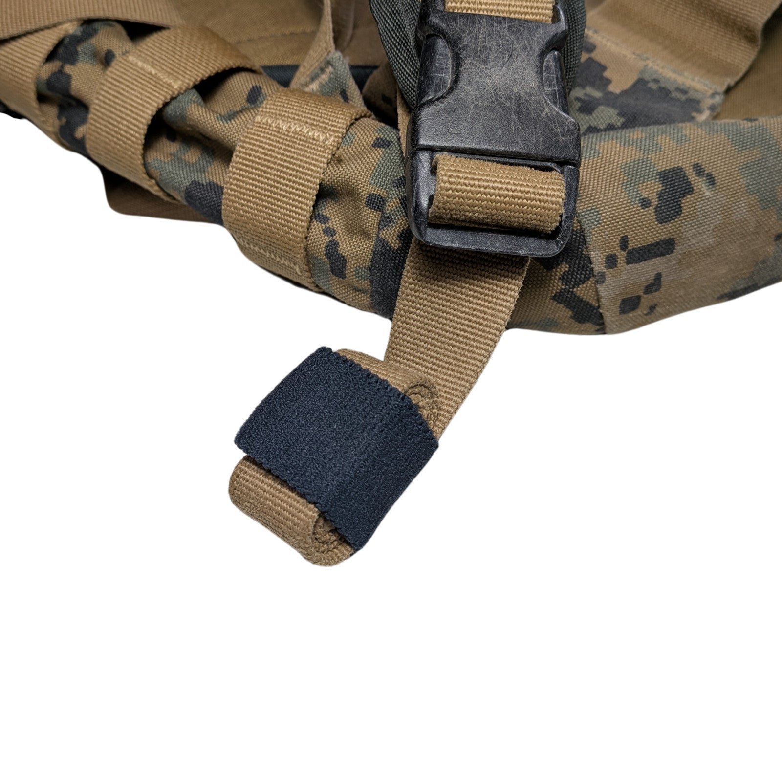 10 Military 1" MOLLE Official VELCRO® Backpack Webbing Stretchable Strap Keeper