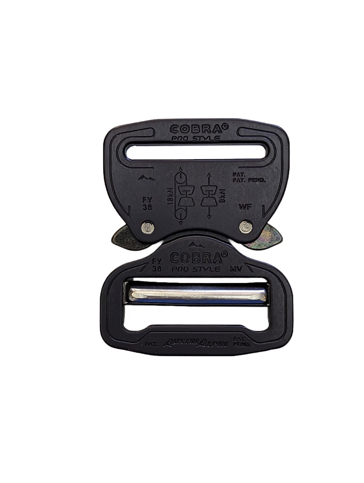 AUSTRIALPIN COBRA Quick Release Adjustable Belt Buckle 1.5"