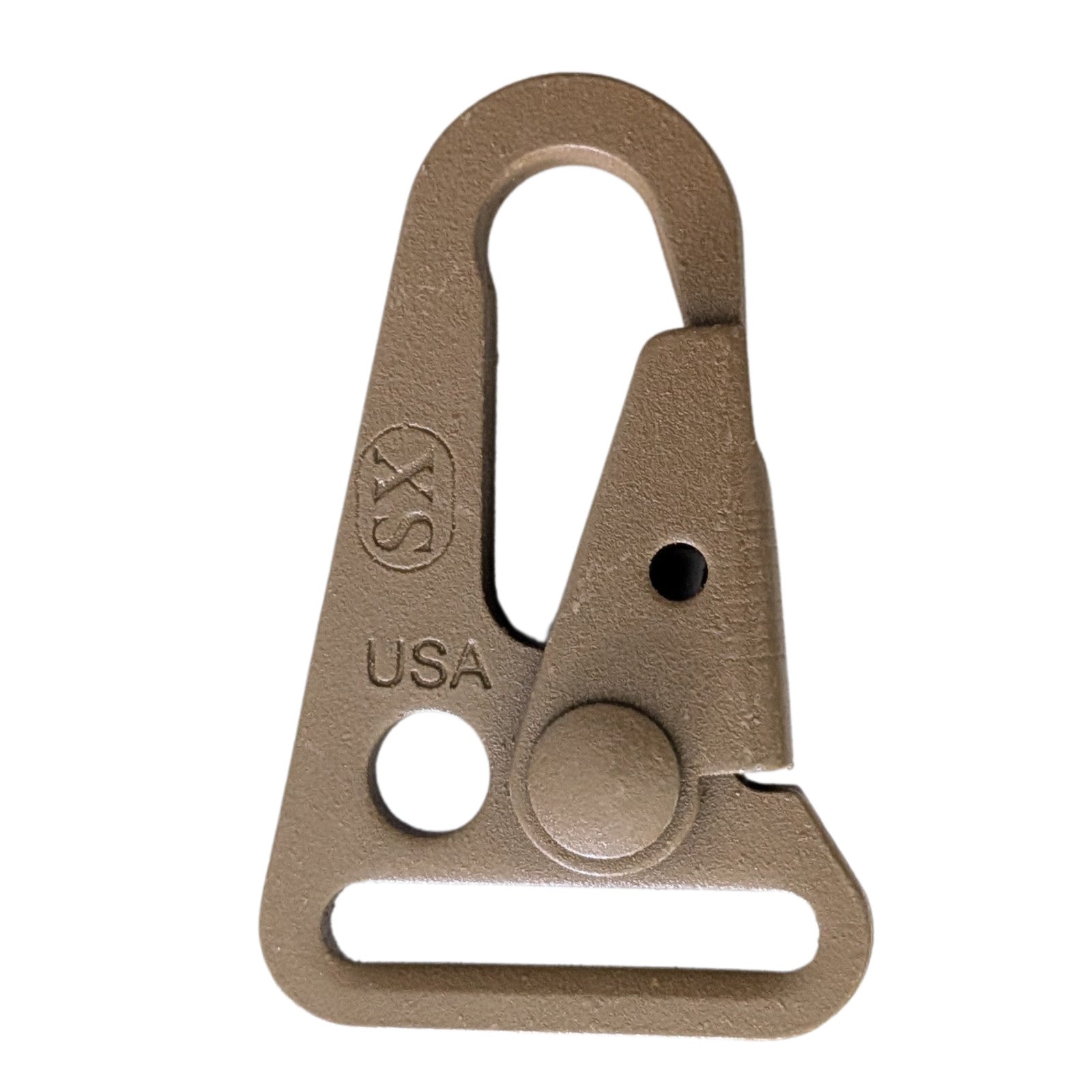 2-Pack US Military Tactical Gun Gear Equipment 1" Sling HK Snap Clip Coyote