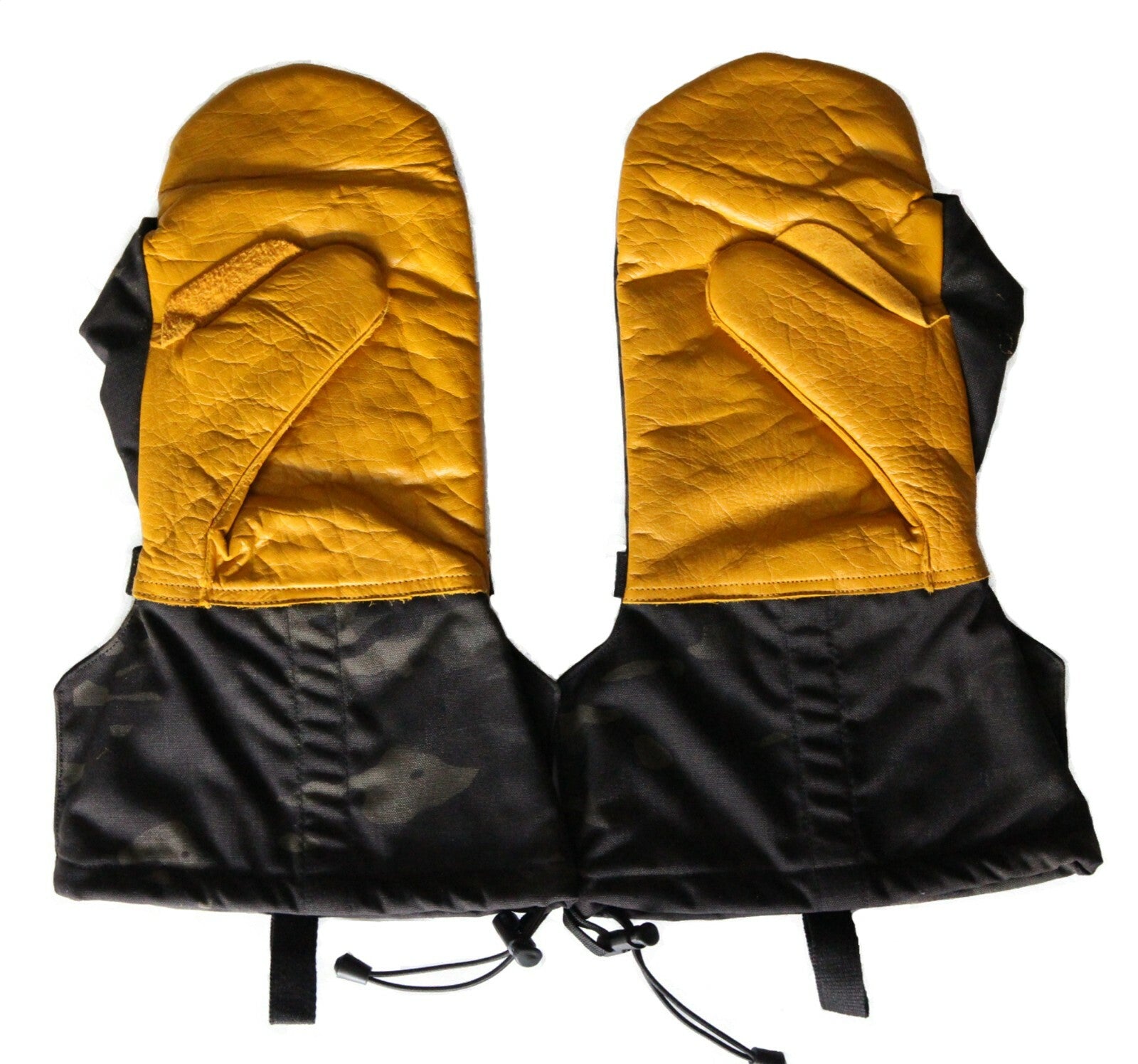 Military Tactical Insulated Hunting Ski Extreme Cold Arctic Leather Mittens