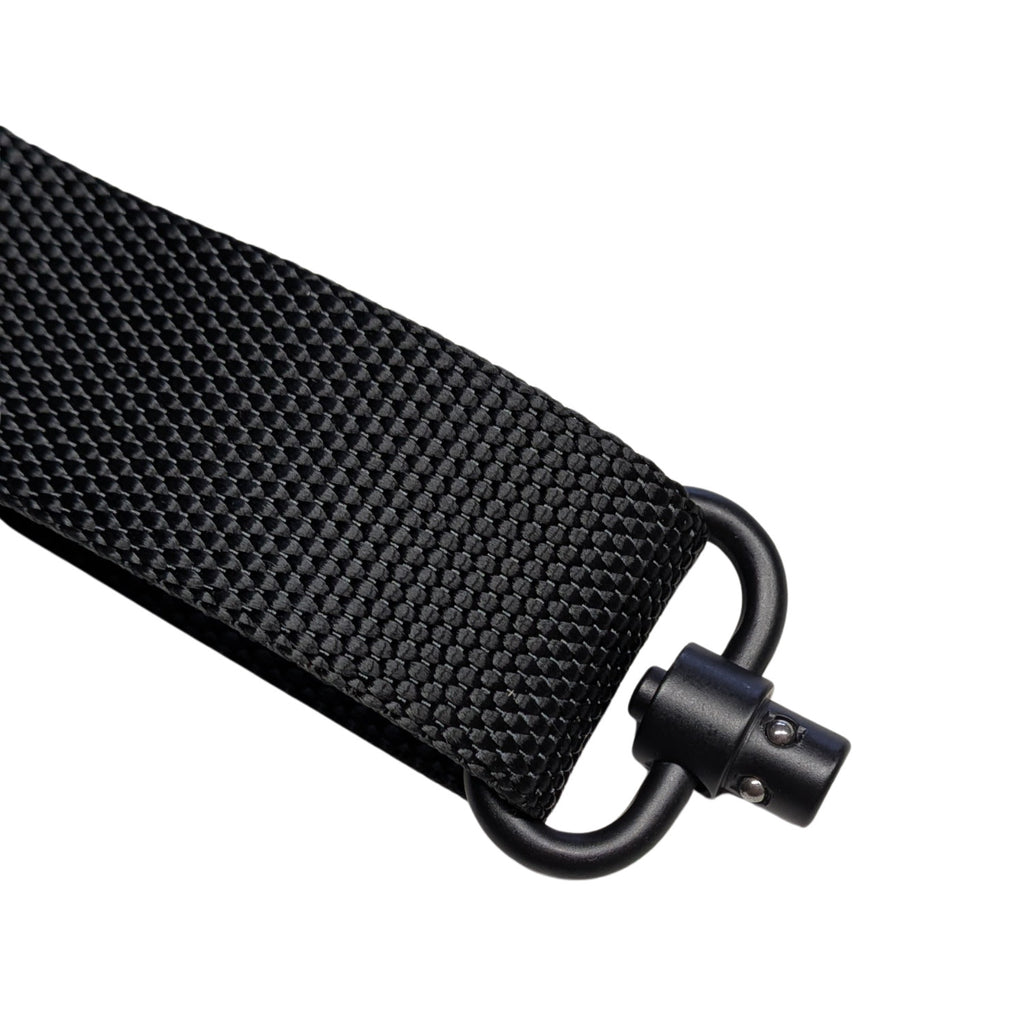 US Mil-Spec Military Tactical Gun Sling 1.25" QD Adapter Push Button Snap Clip - Made in USA