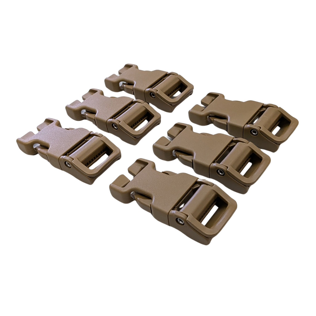 1" Mil-Spec Military Auto Cam Snap Quick Release Backpack Webbing Strap Buckle