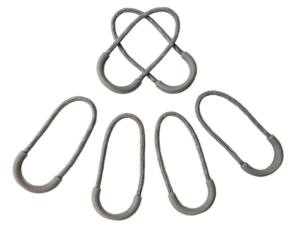 6 Heavy Duty Luggage Backpack Pack Tent Jacket Replacement Zipper Tab Pull Cords